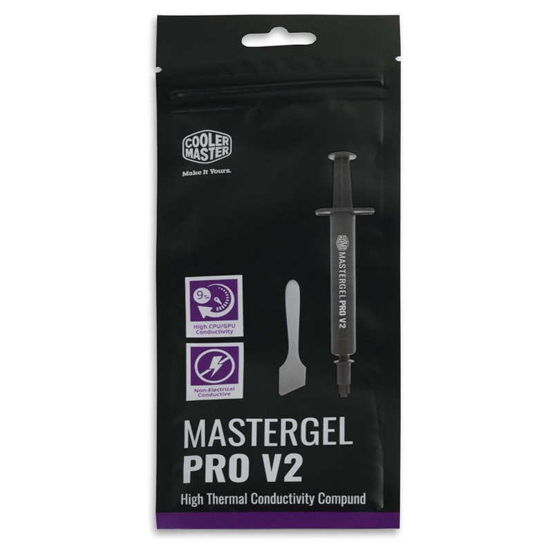 Pâte Thermique COOLER MASTER MASTERGel PRO V2 1 pate thermique cooler master mastergel pro v