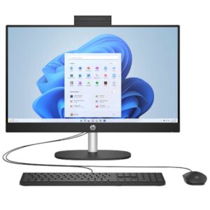 pc de bureau all in one hp crnk amd ryzen go go ssd noir