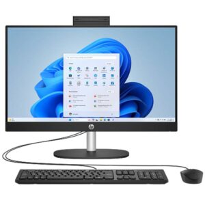pc de bureau all in one hp ai crnk ultra u go to ssd noir