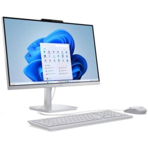 pc de bureau all in one lenovo a intel n g g ssd gris