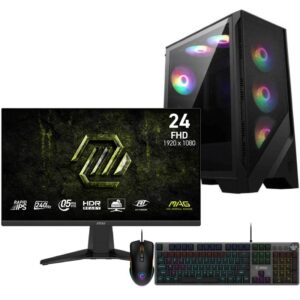 pc de bureau gamer mytek amd ryzen g rtx go kl