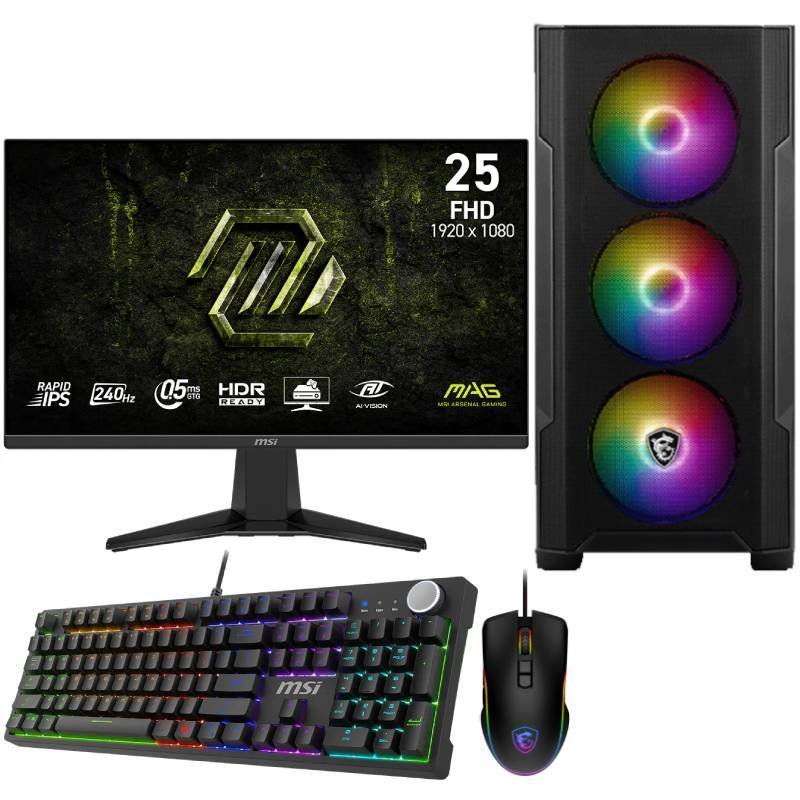 Pc de Bureau Gamer MYTEK i7 12è Gén 16G RTX 5060 8G 1 pc de bureau gamer mytek i e gen g rtx g my