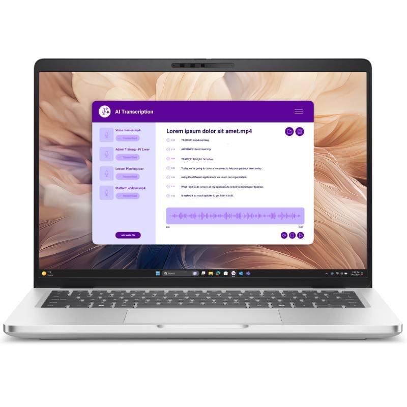 PC Portable DELL Pro 14 Plus Ultra 7 255U 8Go 512Go SSD 1 pc portable dell pro plus ultra u go go ssd