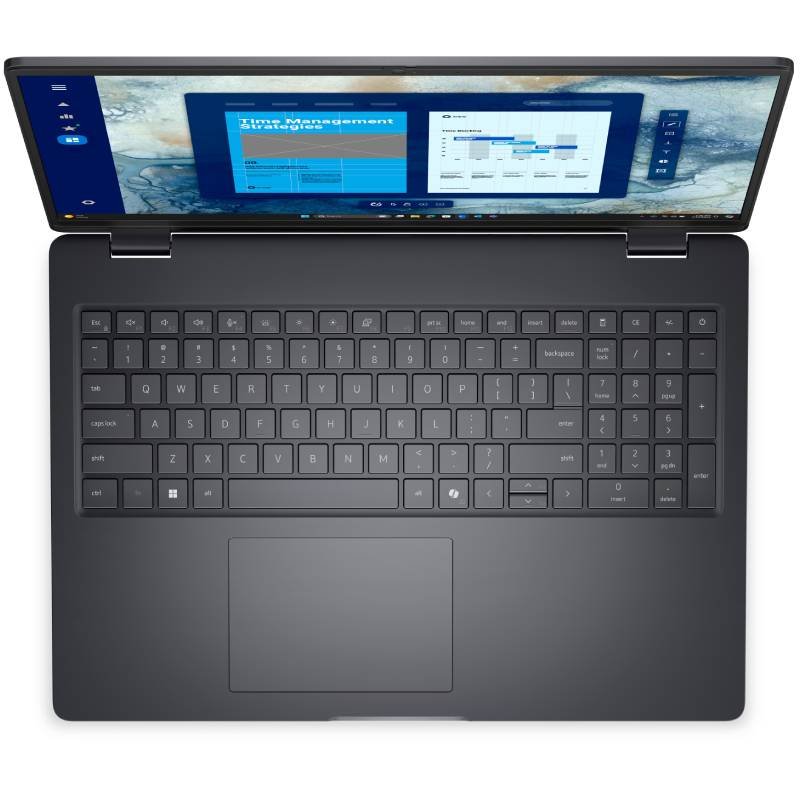 PC Portable DELL Pro 16 Intel Core 5 120U 8Go 512Go SSD - Gris 4 pc portable dell pro intel core u go go ssd silver d