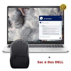 pc portable dell pro plus ultra u go go ssd ubuntu gris