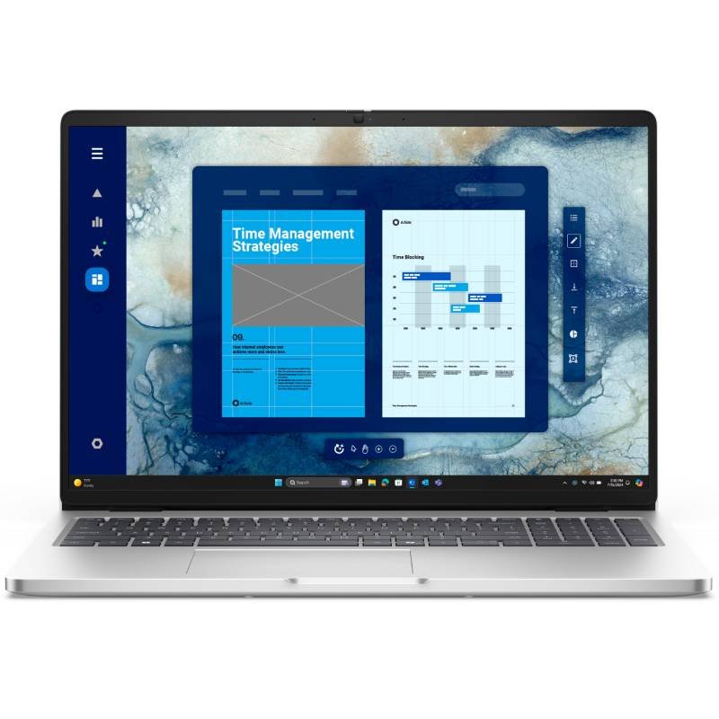 PC Portable DELL Pro 16 Ultra 7 255U 16Go 512Go SSD - Silver 1 pc portable dell pro ultra u go go ssd silver