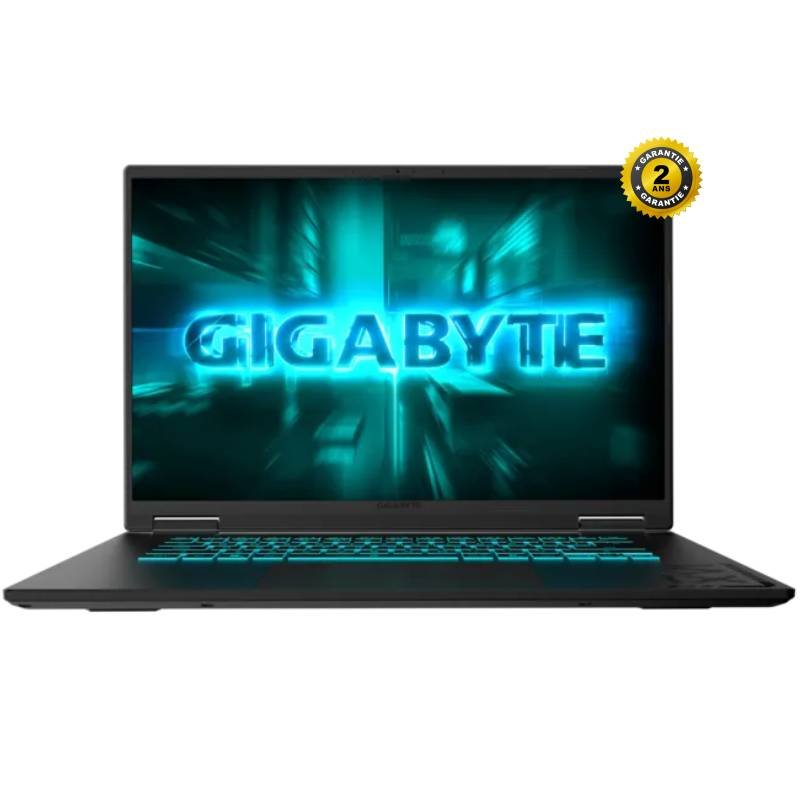 PC Portable Gamer GIGABYTE A16 5TH AMD Ryzen 7 16Go RTX 5050 1 pc portable gamer gigabyte a th amd ryzen go rtx