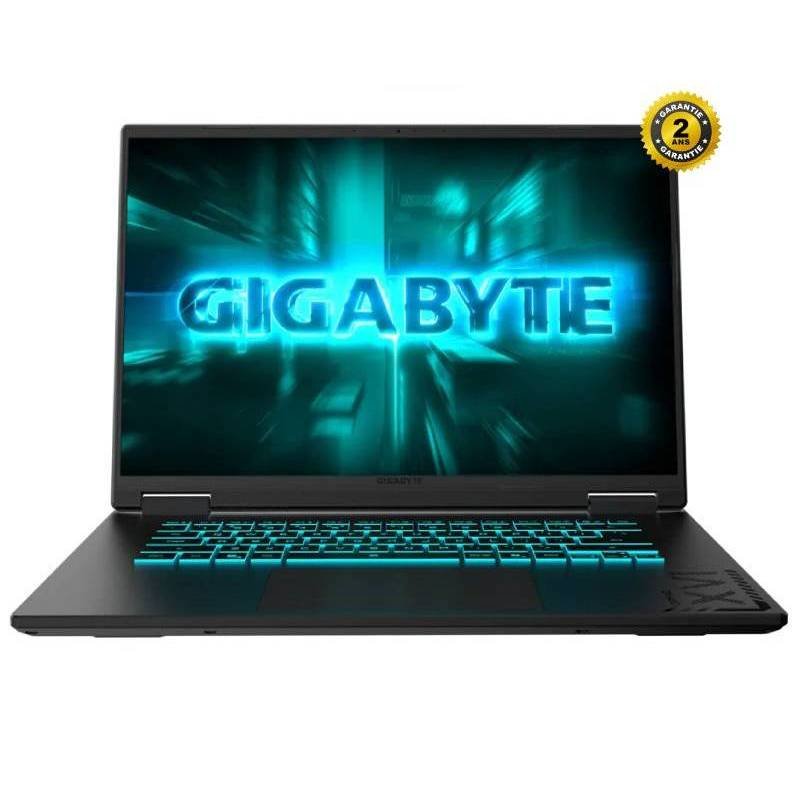 PC Portable Gamer GIGABYTE A16 CVH i7 13è Gén 24Go RTX 5060 1 pc portable gamer gigabyte a cvh i e gen go rtx mv