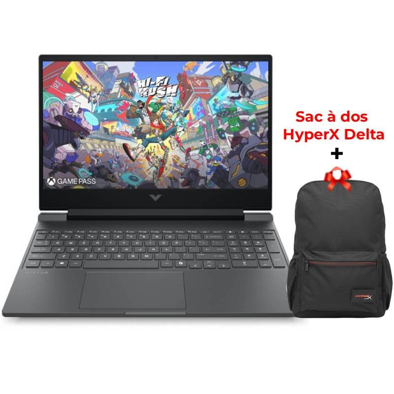 PC Portable Gamer HP Victus 15-fb3007nk AMD RYZEN 7 16G RTX 3050 1 pc portable gamer hp victus fbnk amd ryzen g rtx