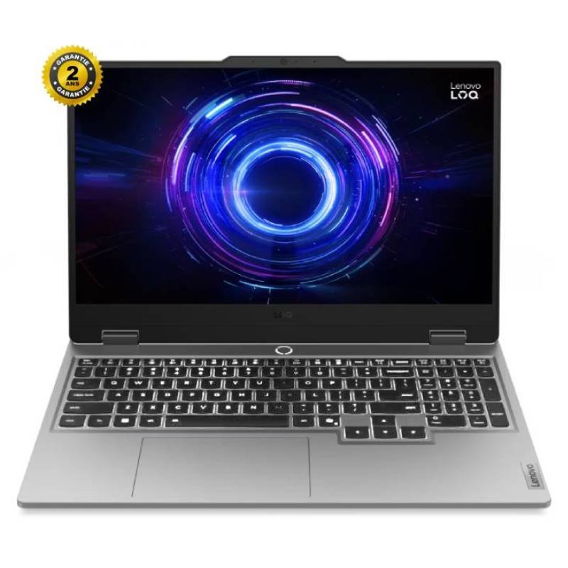 PC Portable Gamer LENOVO LOQ 15IRX10 i5 13è Gén 16Go RTX 5050 1 pc portable gamer lenovo loq irx i e gen go rtx