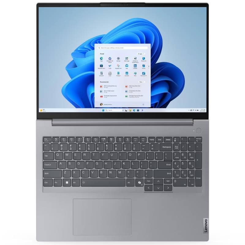 PC Portable LENOVO ThinkBook 16 G7 ARP AMD RYZEN 5 16G 512Go SSD - Gris 4 pc portable lenovo thinkbook g arp amd ryzen g go ssd gris