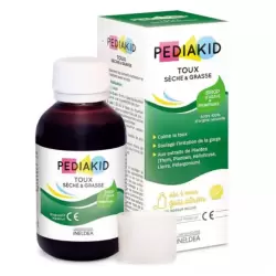PEDIAKID TOUX SECHE ET GRASSE SIROP 125ML 4 pediakid toux seche et grasse sirop ml