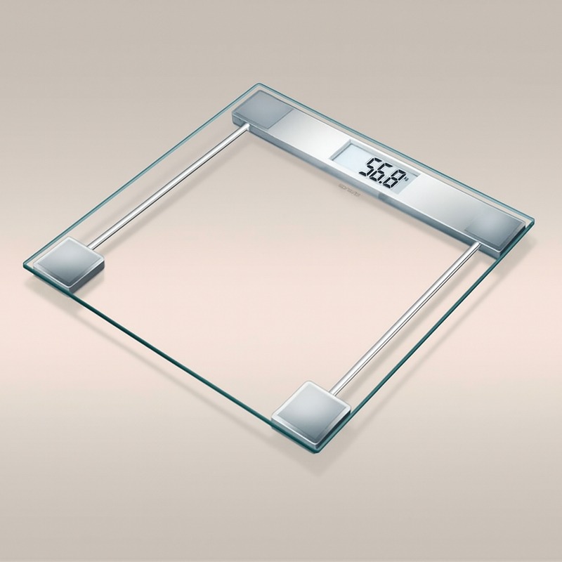 Pèse Personne Electronique SANITAS 150kg en Verre 2 pese personne electronique sanitas kg en verre sgs f