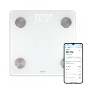 pese personne impedancemetre connecte livoo domw blanc a
