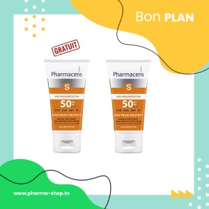 PHARMACERIS S SPECTRUM-PROTECT CREME HAUTE PROTECTION SPF50+ 50ML (2EME OFFERTE) 3 pharmaceris s spectrum protect creme haute protection spf ml eme offerte