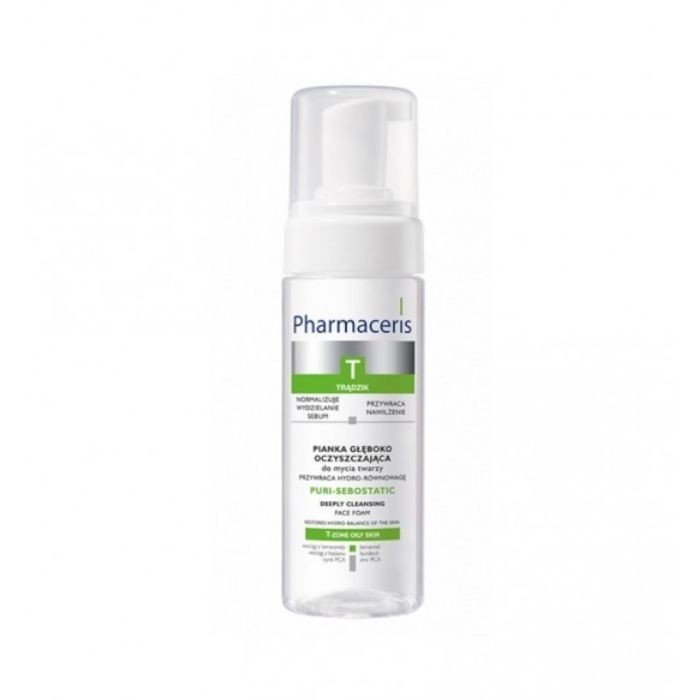 PHARMACERIS T MOUSSE NETTOYANTE 150 ML 1 pharmaceris t zone oily skin gel nettoyant ml