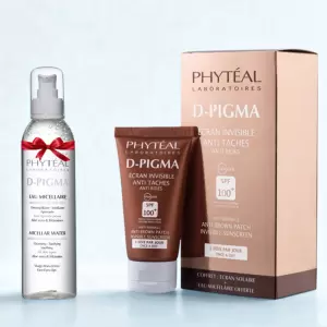 PHYTEAL DPIGMA ECRAN INVISIBLE SPF100+EAU MICELLAIRE A L'ALOE VERA 150ML (OFFERTE) 3 phyteal dpigma ecran invisible spfeau micellaire a l aloe vera ml offerte