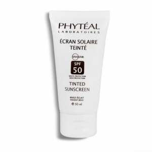 PHYTEAL ECRAN TEINTE BEIGE ECLAT SPF50 50ML 3 phyteal ecran teinte beige eclat spf ml