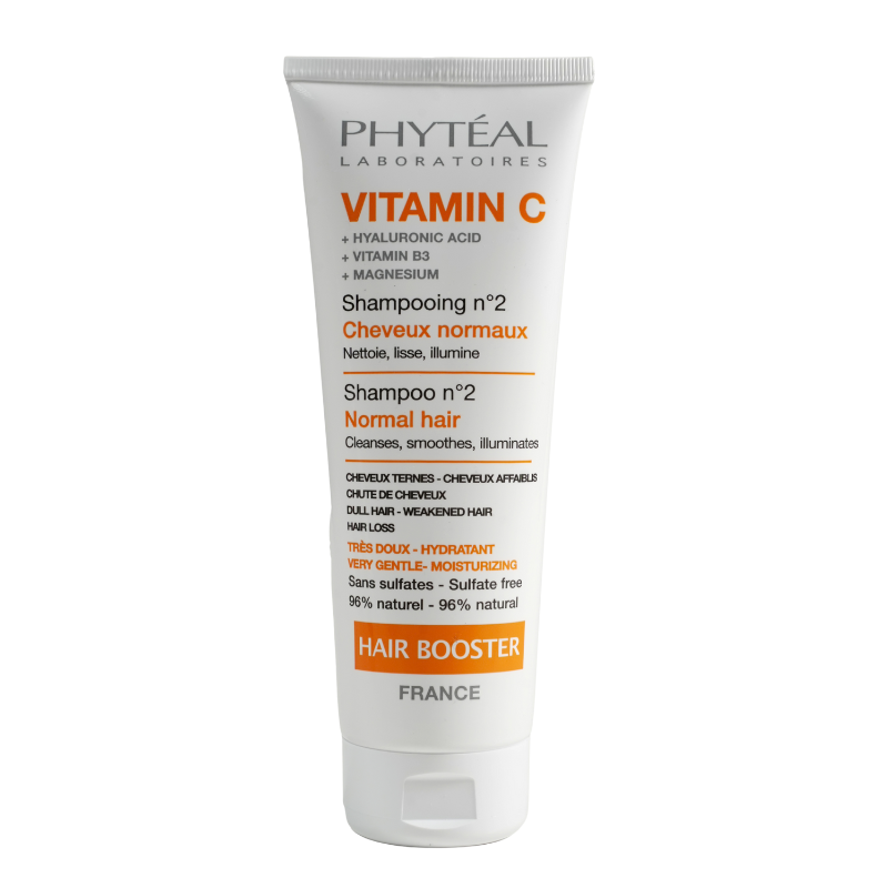 PHYTEAL VITAMINE C SHAMPOOING N°2 CHEVEUX NORMAUX 250 ML 1 phyteal vitamine c shampooing n cheveux normaux ml