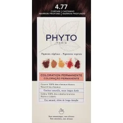 PHYTO PHYTOCOLOR 4.77 CHATIN MARRON PROFOND 4 phyto phytocolor chatin marron profond