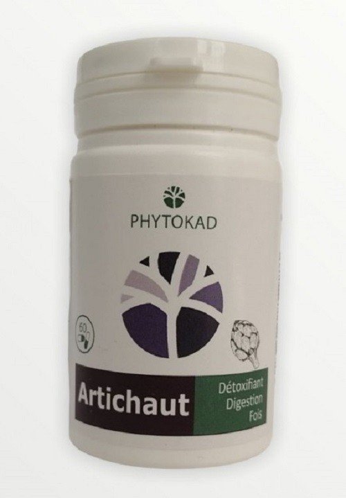 PHYTOKAD ARTICHAUT 60 GELULES 1 phytokad artichaut gelules