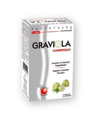 VITAL PHYTOTHERA GRAVIOLA 30 GELULES 1 phytothera graviola gelules