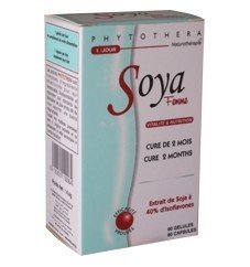 VITAL PHYTOTHERA SOYA FEMME 60 GELULES 1 phytothera soya femme gelules