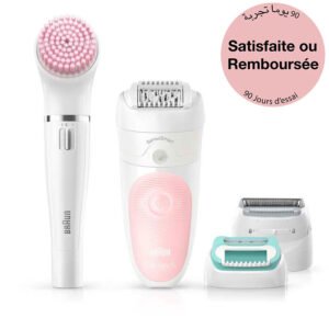pilateur braun silk epil ses bs pour visage et corps
