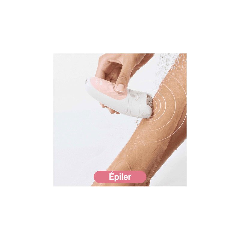 Épilateur BRAUN Silk-Epil 5 SES5-875BS pour visage et corps 3 pilateur braun silk epil ses bs pour visage et corps