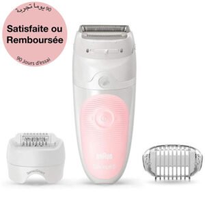 pilateur rechargeable braun s rie ses wet dry rose