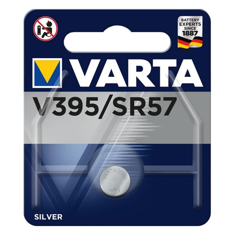 Pile bouton VARTA V395/SR57 1.55V Pour Montre 1 pile bouton varta pour montre v