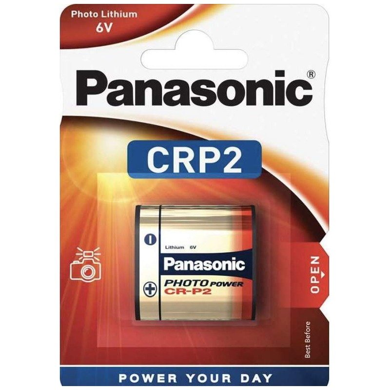 Pile PANASONIC CRP2 Lithium 6V 1 pile panasonic crp lithium v