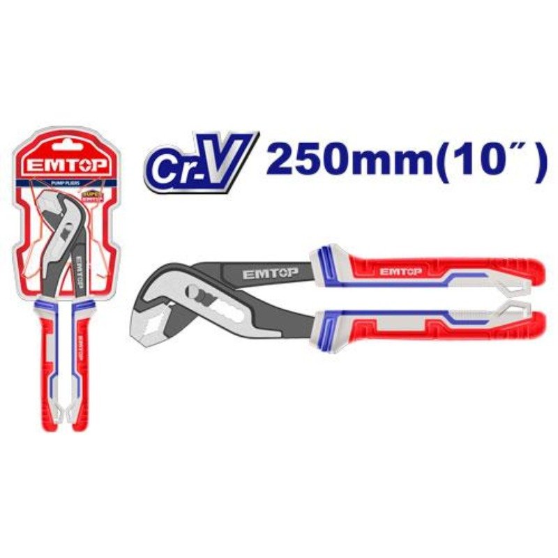 Pince A Gaz EMTOP EPLRP1011 10" 250mm 1 pince gaz emtop eplrp mm ouverture mm