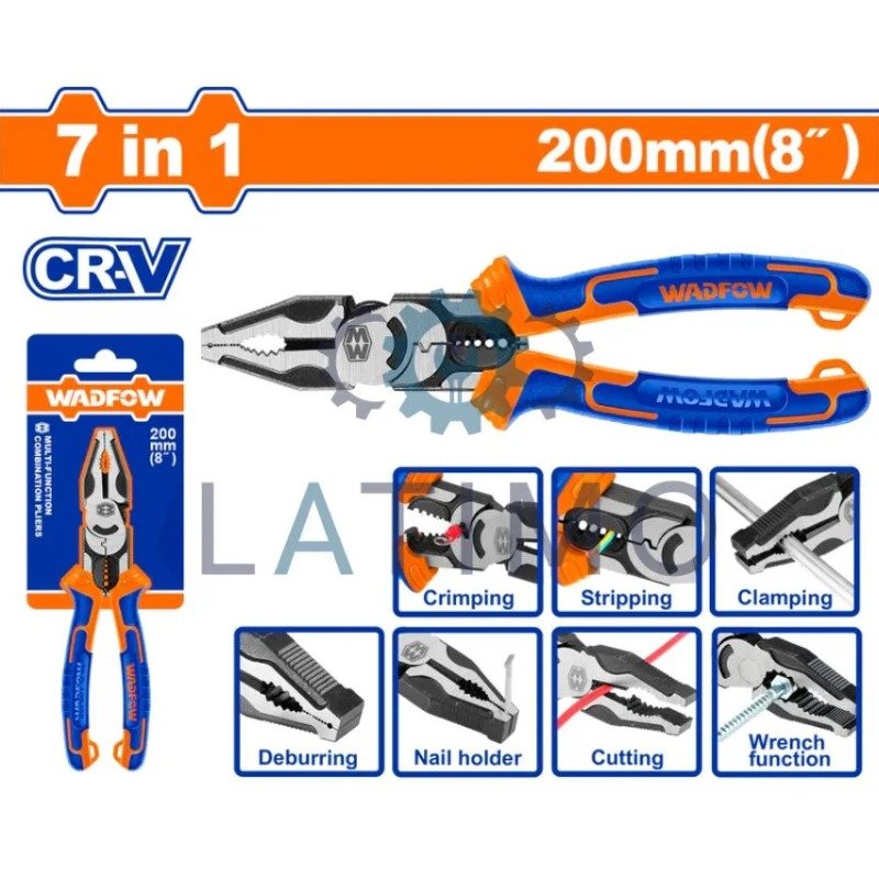 Pince WADFOW multifonctions 7en1 200mm WPL1778 2 pince wadfow multifonctions en mm wpl