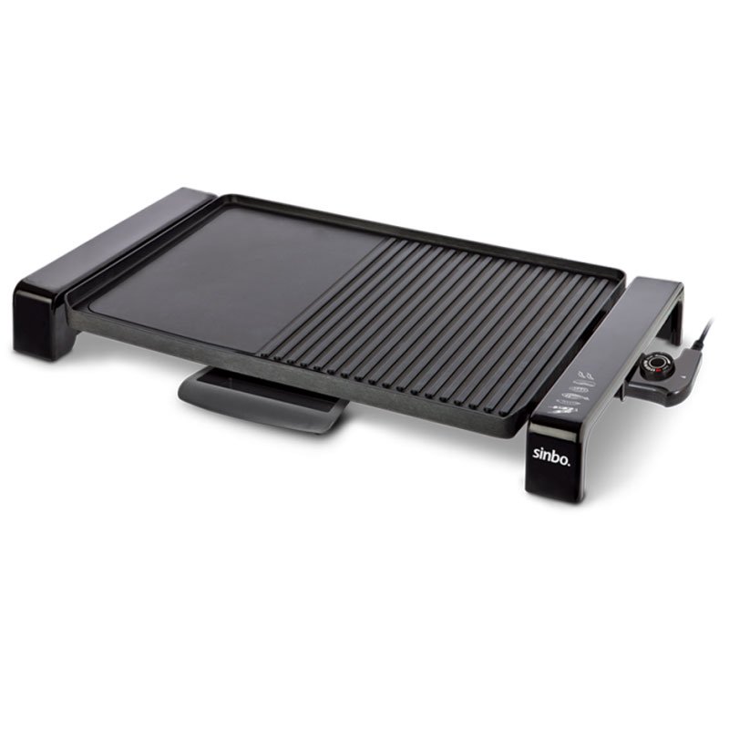 Plancha Grill Électrique SINBO 2000W - Noir 2 plancha grill lectrique sinbo w noir