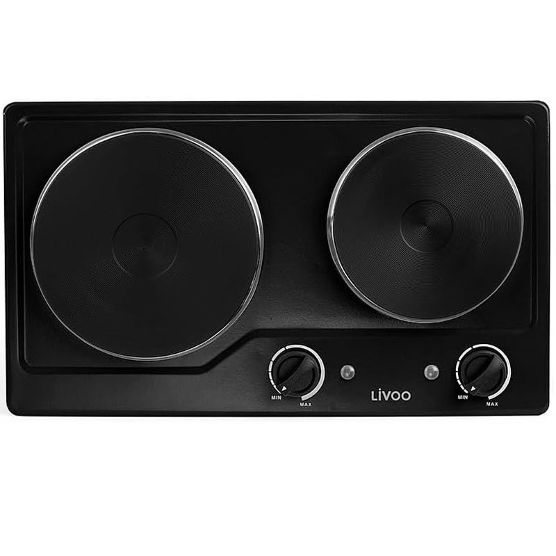 Plaque Électrique Encastrable LIVOO DOC168N 2500W - Noir 1 plaque lectrique livoo docn w noir