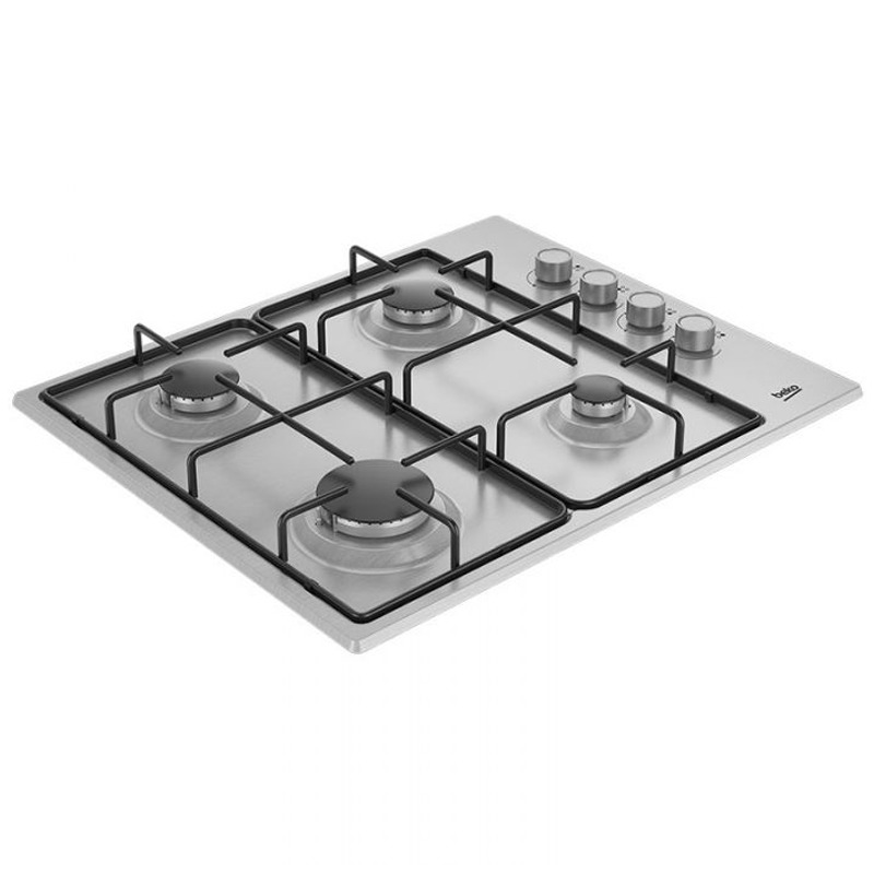Plaque de Cuisson Encastrable BEKO HIGG64123SXL 4 Feux 61 cm - Inox 3 plaque de cuisson beko higgsxl feux cm inox