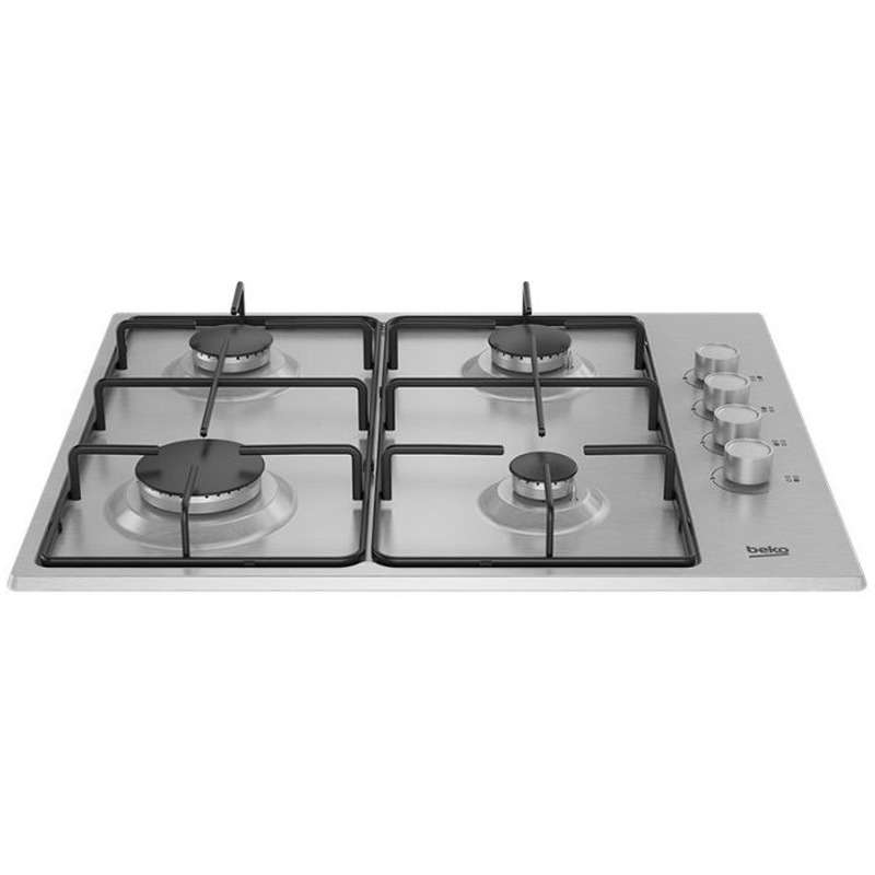 Plaque de Cuisson Encastrable BEKO HIGG64123SXL 4 Feux 61 cm - Inox 2 plaque de cuisson beko higgsxl feux cm inox