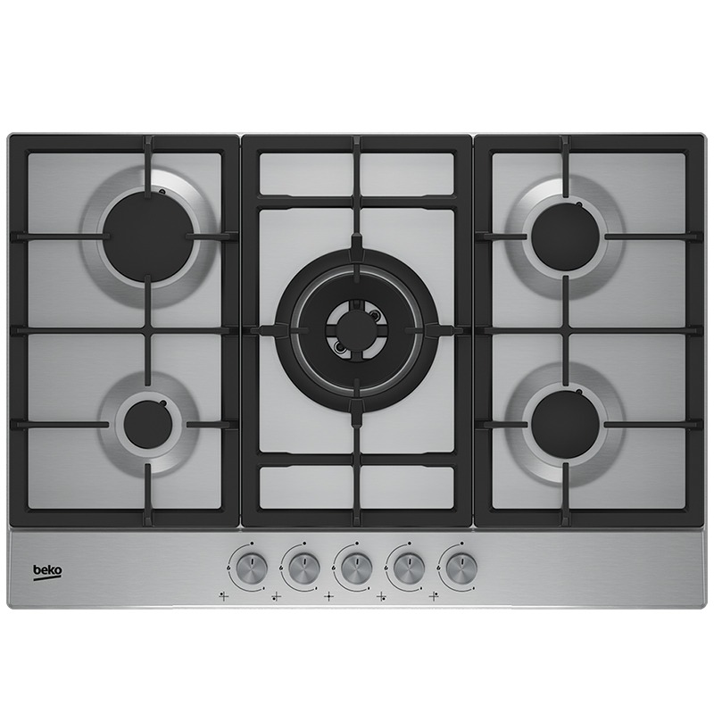 Plaque de Cuisson Encastrable BEKO HIAW75225SL 5Feux 75cm - Inox 1 plaque de cuisson encastrable beko hiawsl feux cm inox r