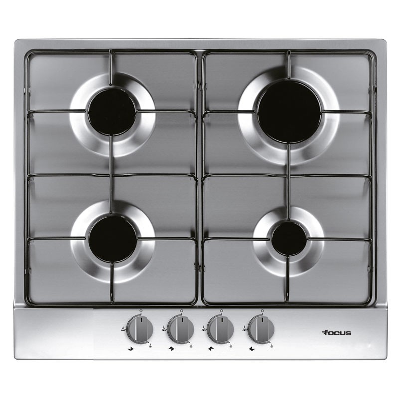 Plaque de Cuisson Encastrable FOCUS F401X 4 Feux 60cm - Inox 1 plaque de cuisson focus fx feux cm inox z