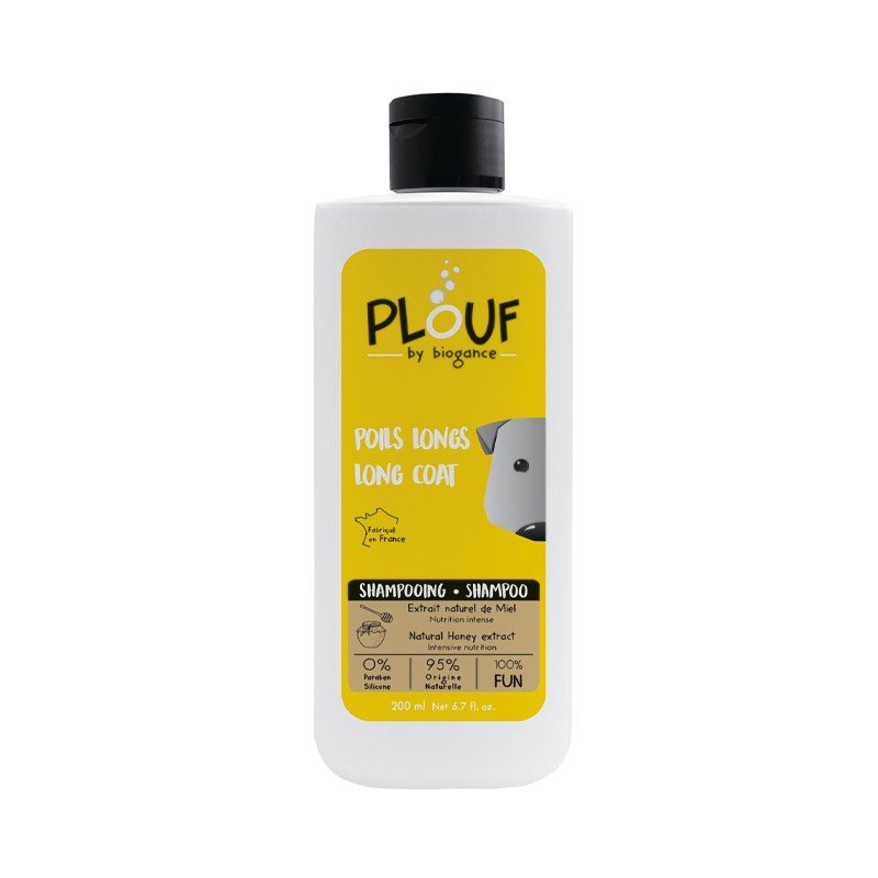 BIOGANCE PLOUF CHIEN SHAMPOOING POILS LONGS 200 ML 1 plouf chien shampooing poils longs ml