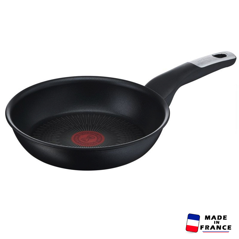 Poêle TEFAL Unlimited 20 cm avec revêtement antiadhésif - Noir 1 po le tefal unlimited cm noir f
