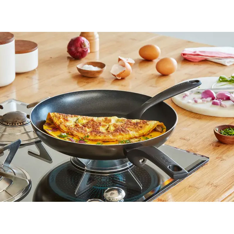 Poêle TEFAL Easy Cook & Clean 30 cm - Noir 3 poele tefal easy cook clean cm noir b