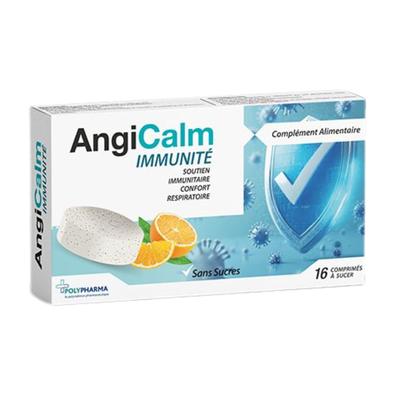 POLYPHARMA ANGICALM IMMUNITE 16 COMPRIMES 1 polypharma angicalm immunite comprimes