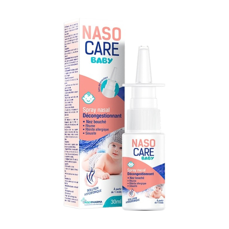 POLYPHARMA NASOCARE BEBE HYPERTONIQUE SPRAY 30ML 1 polypharma nasocare bebe hypertonique spray ml