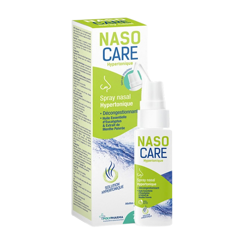 POLYPHARMA NASOCARE NASAL HYPERTONIQUE EUCALYPTUS 75ML 1 polypharma nasocare nasal hypertonique eucalyptus ml