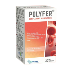 POLYPHARMA POLYFER 30 CAPSULES 2 polypharma polyfer capsules