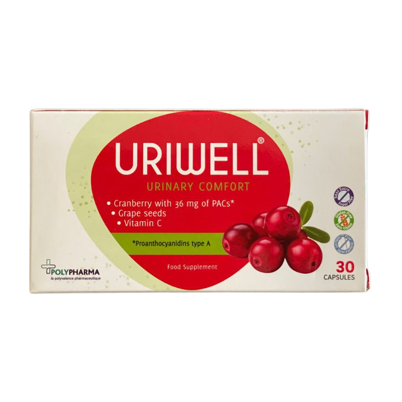 POLYPHARMA URIWELL CONFORT URINAIRE 30 GELULES 1 polypharma uriwell confort urinaire gelules