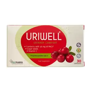 POLYPHARMA URIWELL CONFORT URINAIRE 30 GELULES 3 polypharma uriwell confort urinaire gelules