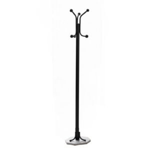 porte manteaux avec base marbre noir d